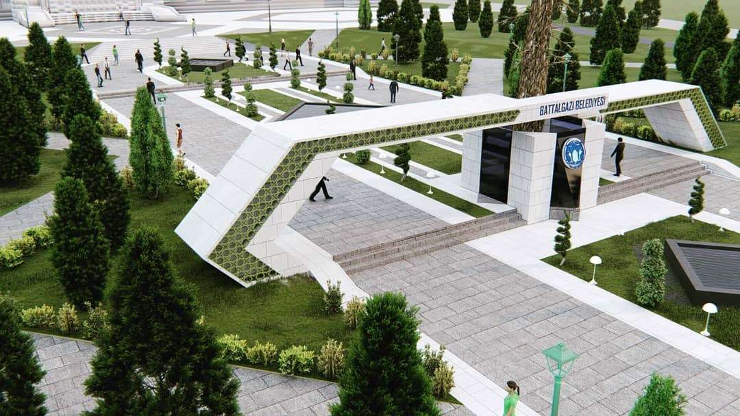 Battalgazi Belediyesi Nizamiye Girişi